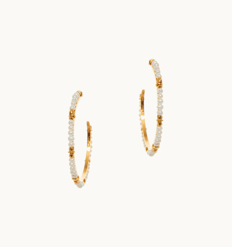 freshwater pearls earrings