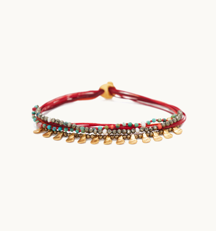 red bracelet