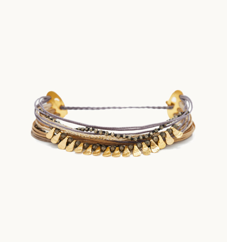 girasole gold bracelet