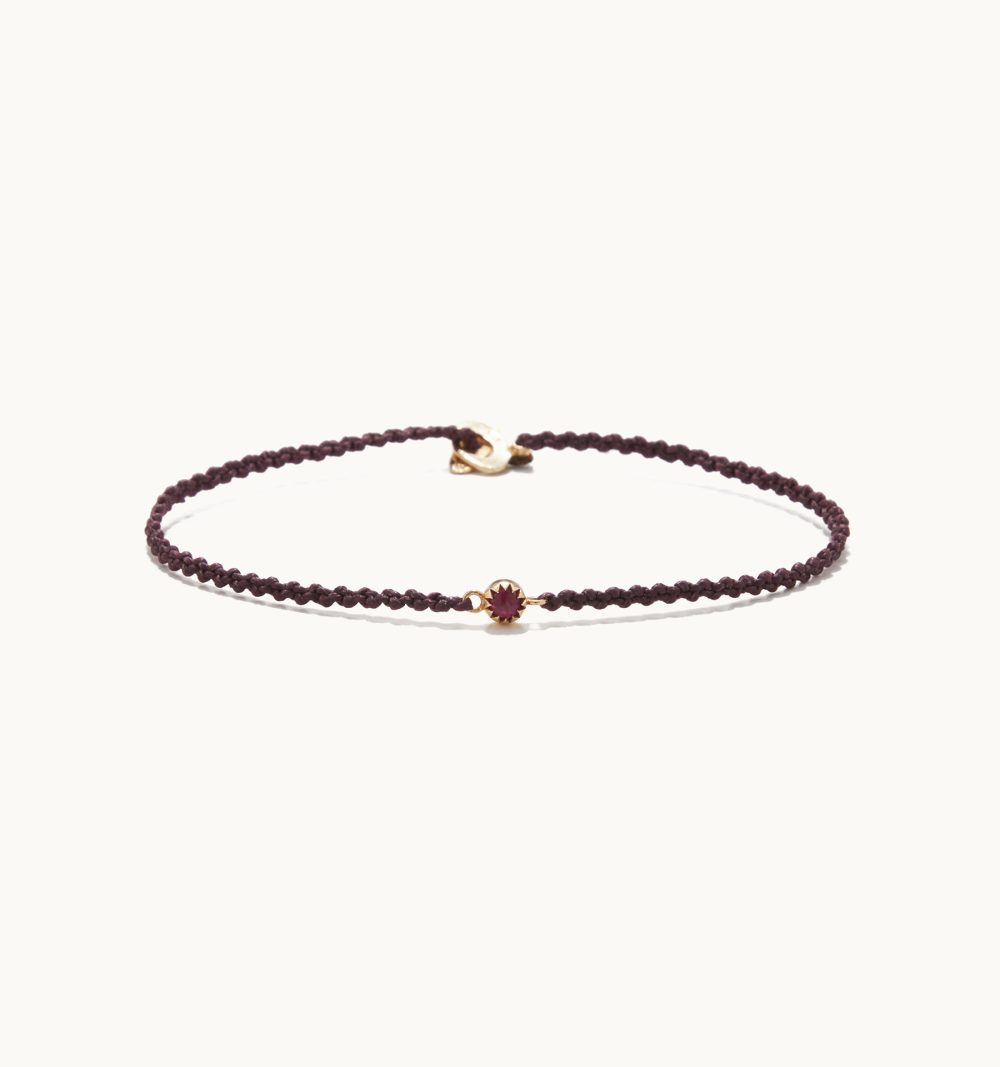 garnet bracelet