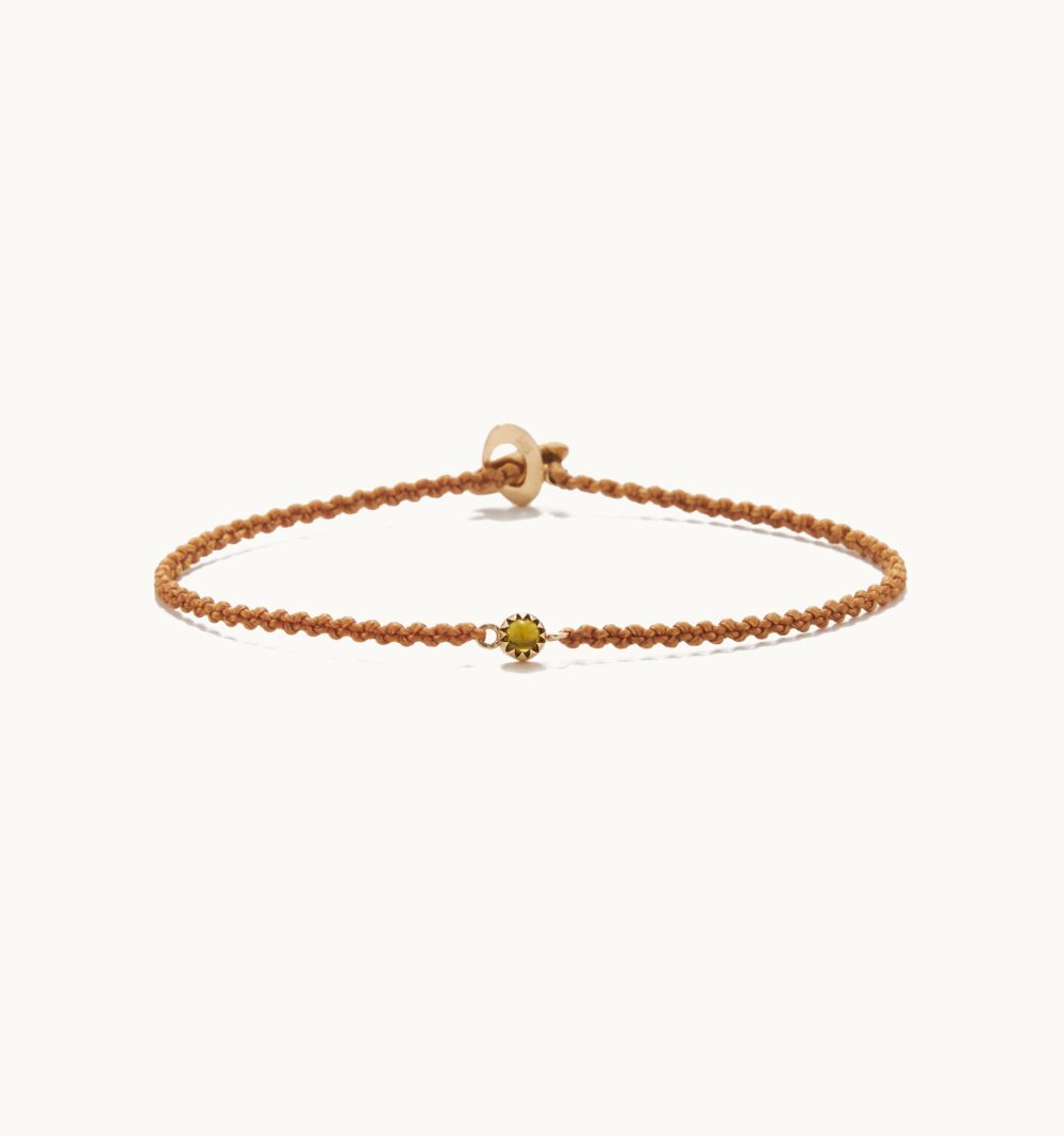 tourmaline bracelet gold