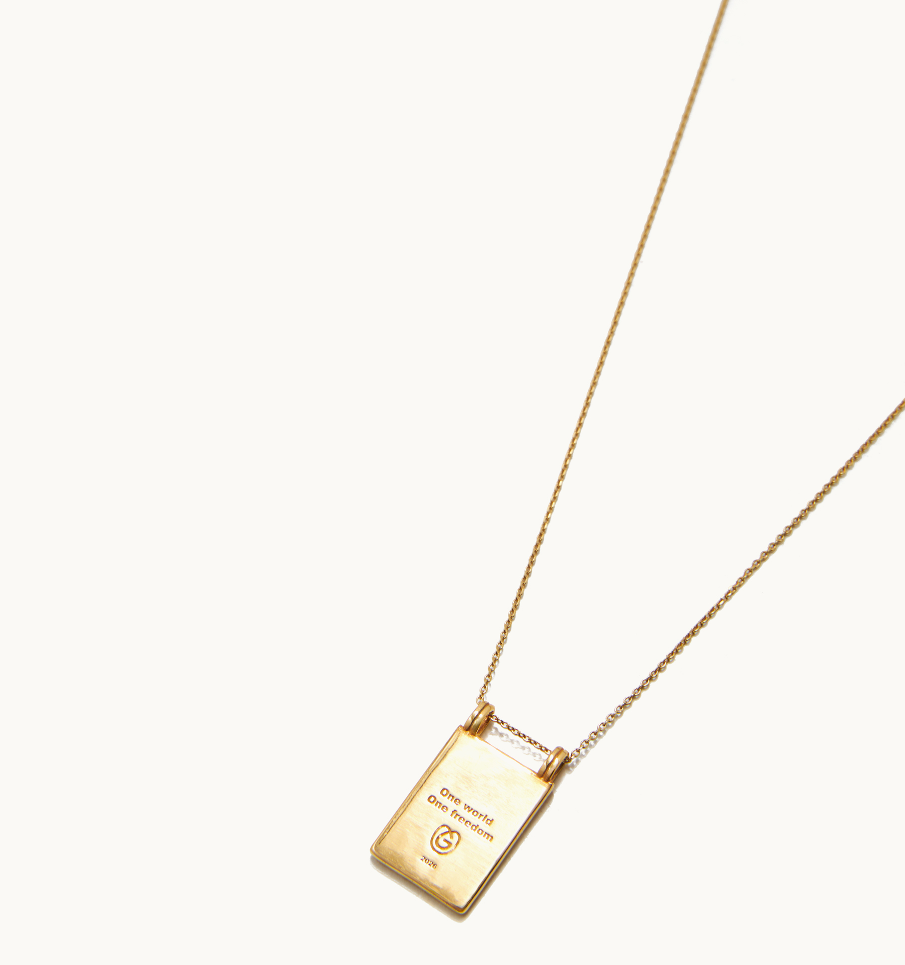 Forward to Peace Chain Necklace - Image 4
