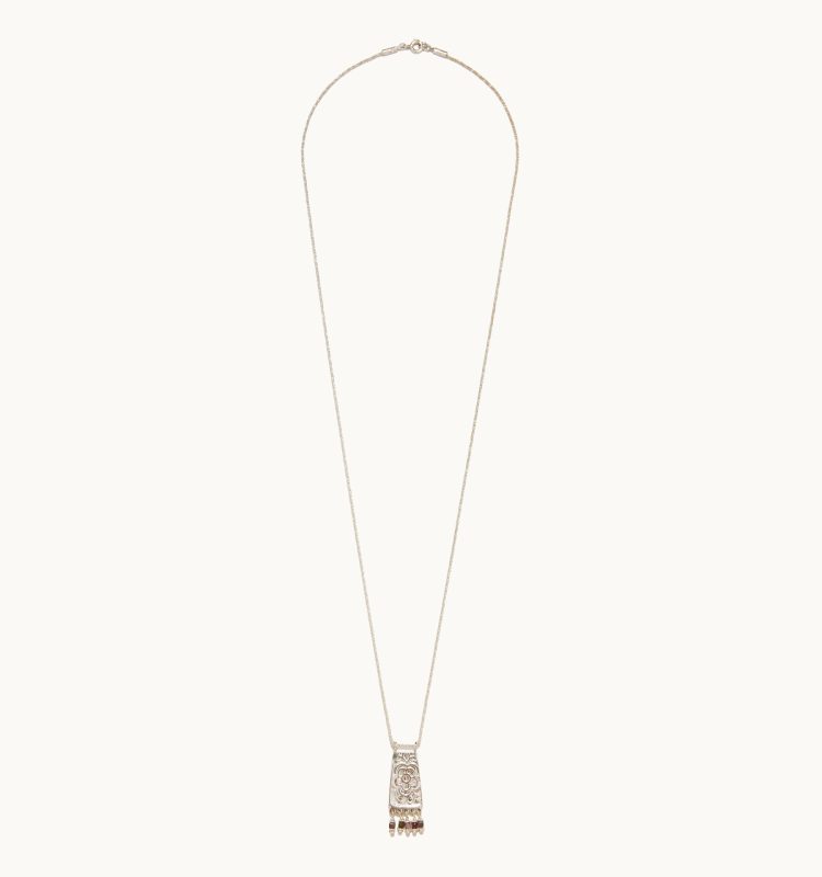 Silver Bloom – Chain Necklace