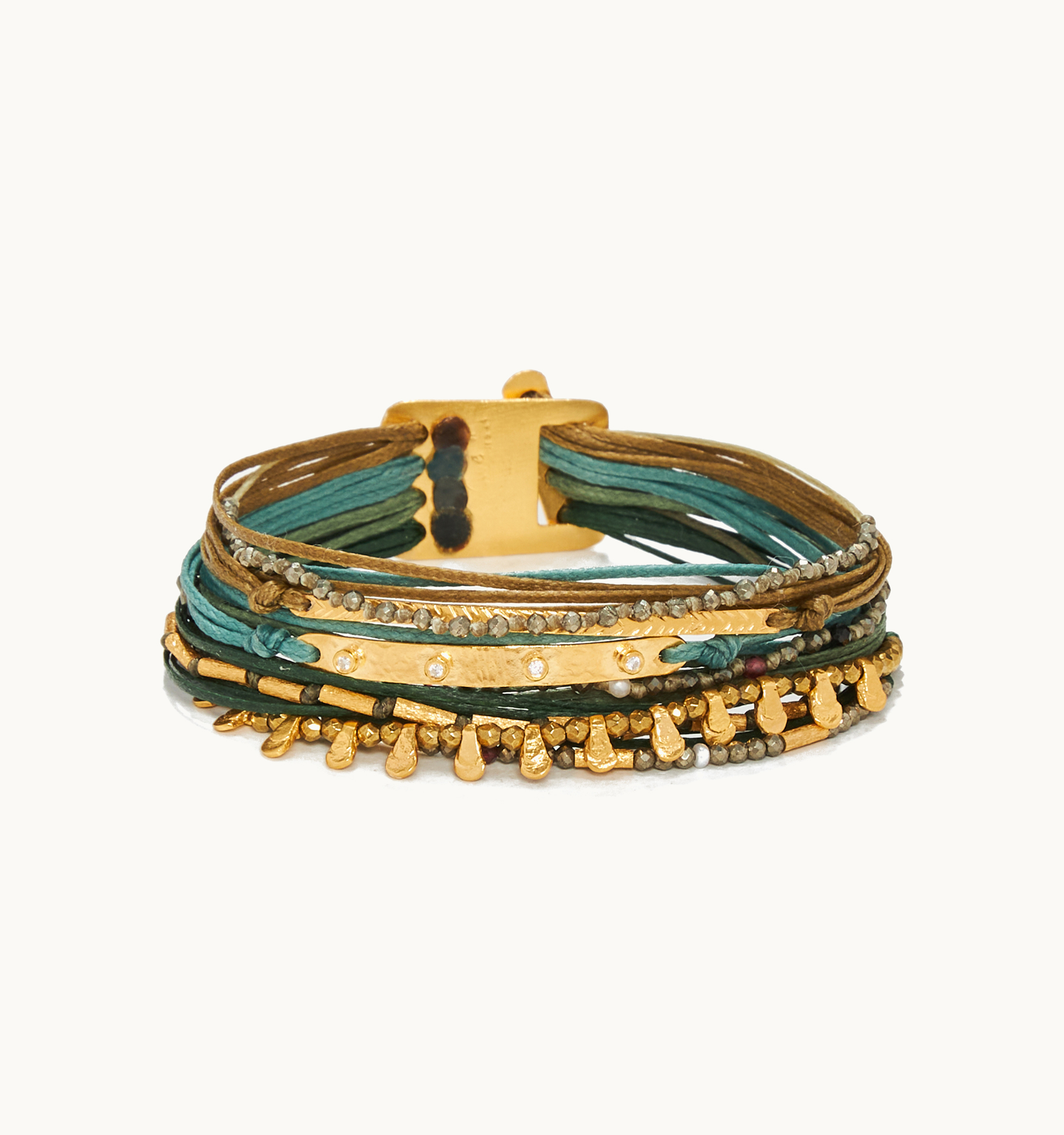 Girasole – Bold Stone Cord Bracelet