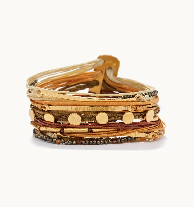 Onar – Statement Stone Cord Bracelet