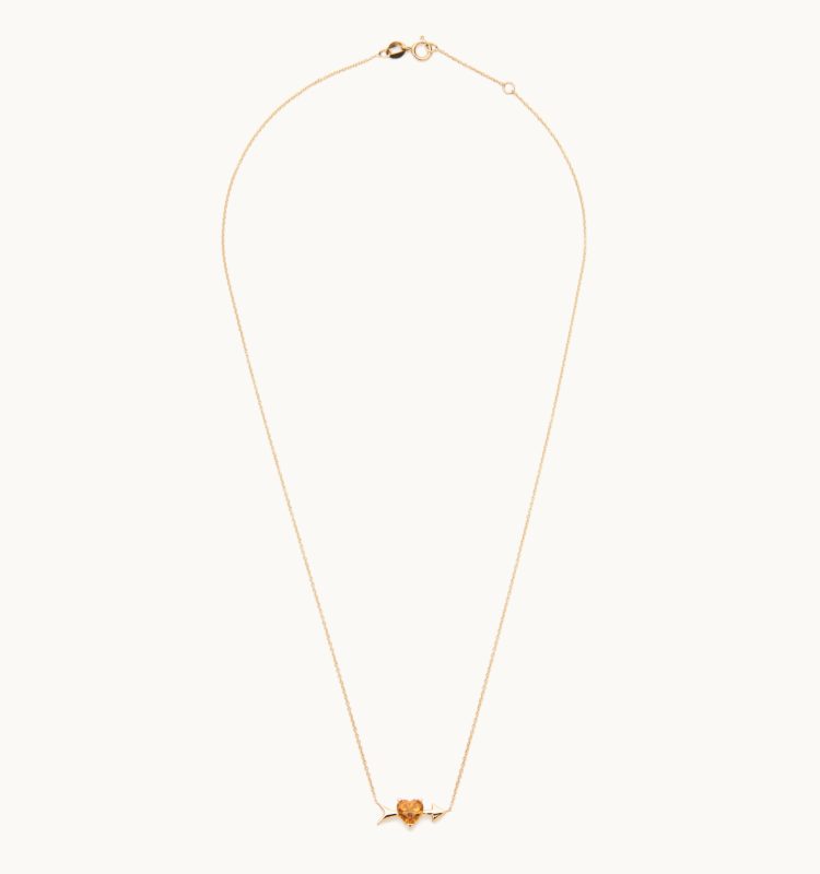 Rhodon Citrine Necklace