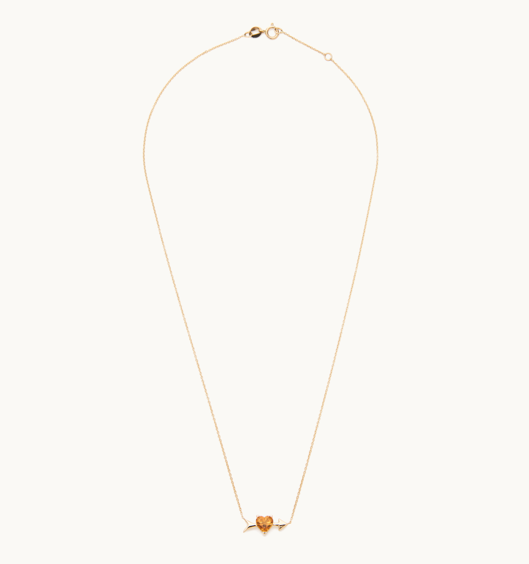 Rhodon Citrine Necklace