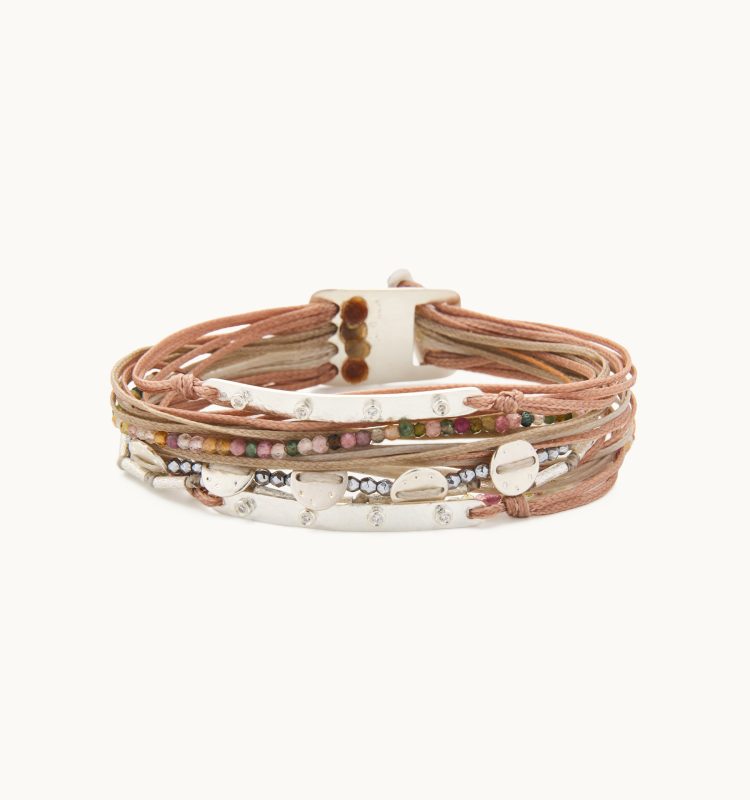 Coins-Multi Line Bracelet
