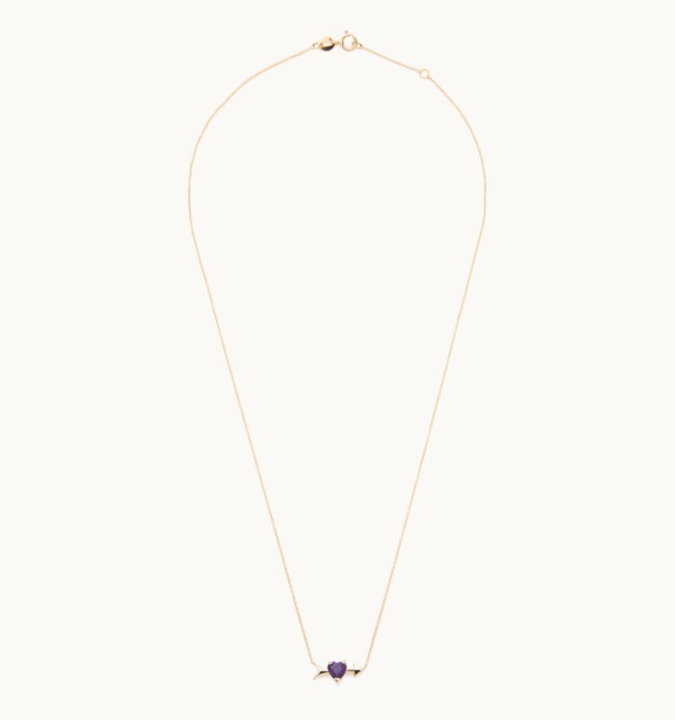 Rhodon Amethyst Necklace | Petite