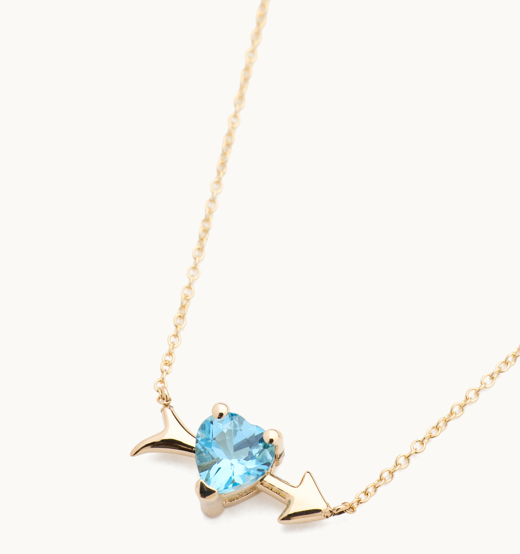 Rhodon Topaz Necklace | Petite - Image 2