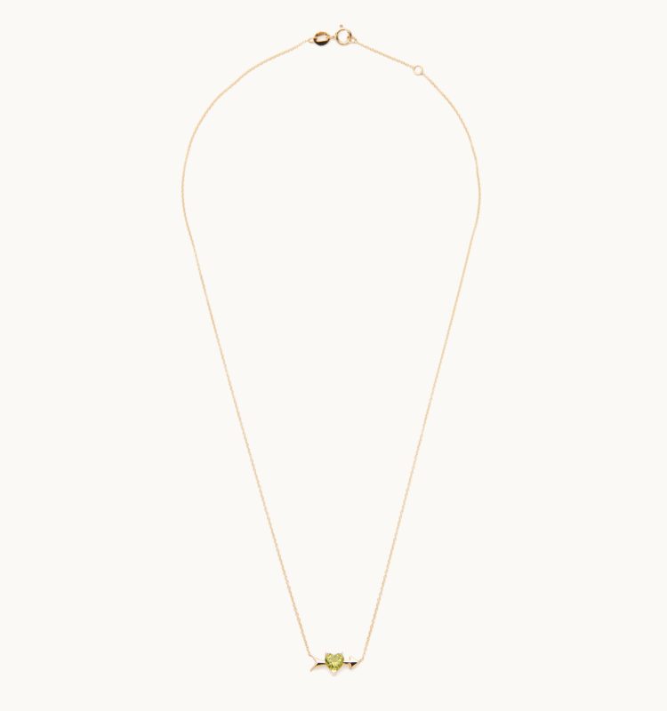 Rhodon Peridot Necklace | Petite